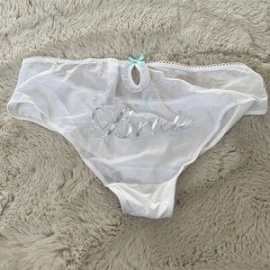 “Bride” Panty New